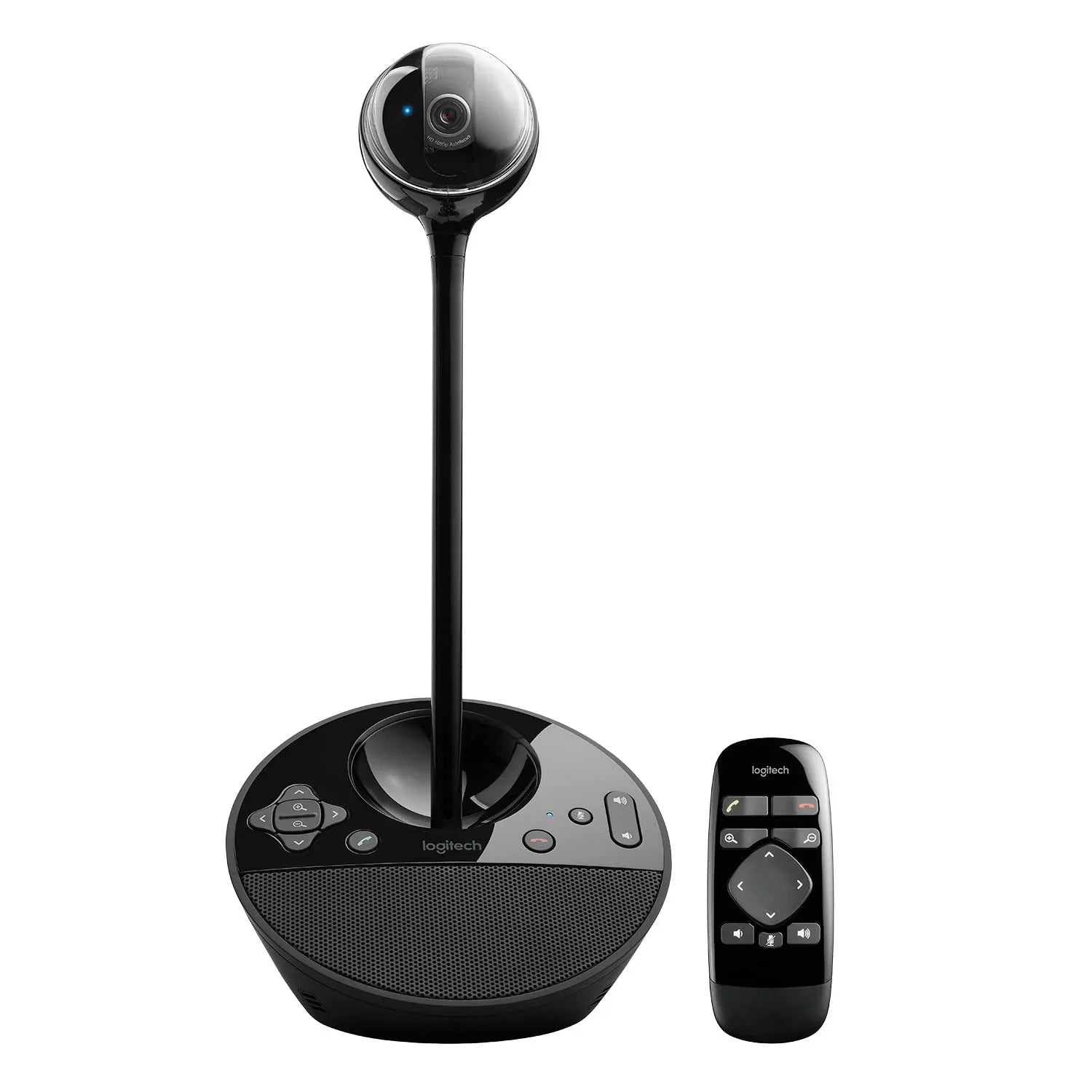 Logitech BCC950 Conference Cam, 1080p HD Up to 30fps Camera, UVC H.264, Auto-focus, Camera Height Extender, Omni-directional Mic, Built-in Full Duplex Speakerphone, Black | 960-000867|960-001005 - eBuy UAE